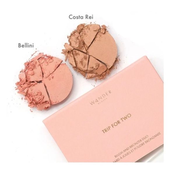 CoverFX Enhancer & Wander Beauty Trip for Two Blush/Bronzer/Highlighter palettes - Picture 15 of 16